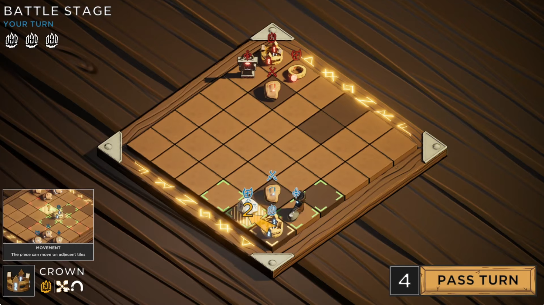 Fealty To The King battle stage