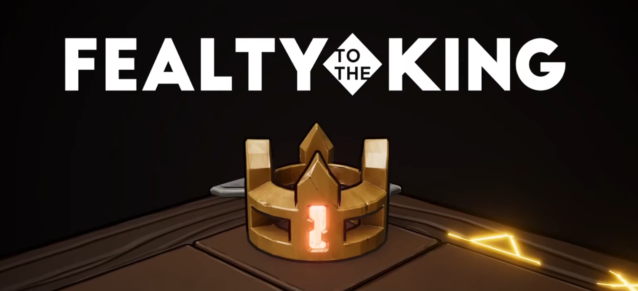 Fealty To The King title screen